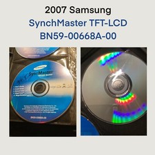 Samsung SyncMaster Driver Software CD Disk Only For TFT-LCD Monitor 2007 picture