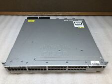 Cisco Catalyst 3850 12X 48 UPOE Ethernet Network Switch WS-C3850-12X48U-S V02 picture