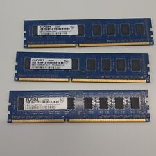 Lot of 3 Elpida 2GB 2Rx8 PC3-10600U-9-10-B0 6GB Kit DDR3 SDRAM TESTED picture