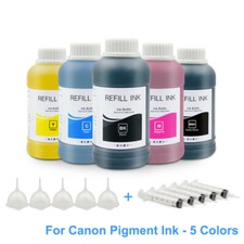 5x250ML Pigment Ink For Canon PFI-107 PFI-120 PFI-320 PFI-102 PFI-104 TM-200 picture
