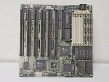 VINTAGE MOTHERBOARD AMD 386 DX-40, 7X ISA SLOTS 8X SIMM RAM SLOT RETRO HARDWARE picture