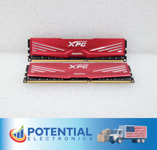 LOT OF 2 ADATA XPG AX3U1600W8G9-RR 16GB (2x8GB) DDR3-1600 Desktop Memory picture