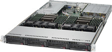 1U Supermicro Pro Server X10DRU-i+ 2x Xeon E5-2697 V3 48GB DDR4 RAM 4x 10GE RAIL picture