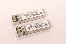 Lot of 2 Intel 10GbE 850nm SFP+ Transceiver Module P/N: FTLX8574D3BCV-IT Tested picture