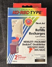 Hewlett Packard Inkjet Refill Kit 2 Refills Black picture