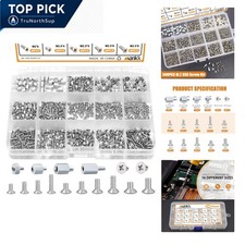 500 pcs M.2 SSD Screw Kit M2.5 M3 NVMe Mounting Screws for Laptop PC Repair picture