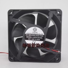 LANGJIE LD2412038S DC24V 0.5A 12CM 2-wire Inverter Cooling Fan picture
