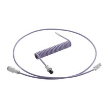 CableMod Pro Coiled Keyboard Cable Rum Raisin USB C picture