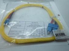 Fiber Optic Cable 3m  Singlemode Duplex 9/125 LC/UPC to SC/UPC BFLC-SDU-03 picture