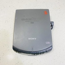Sony Discman Portable External CD-ROM Drive PRD-650 w/ Battery Case Works picture