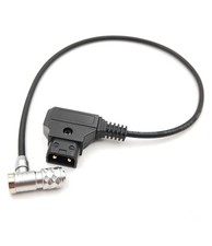 BMPCC 4K 6K Pro to DTap Power Cable Right Angle Weipu SF6 2 Pin Female 12 In picture