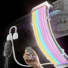 Aurora Pro RGB Cable Cover with 108 Addressable LEDs, RGB Power Cable Cover f... picture