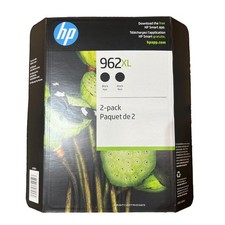 2pcs HP 962XL Black Genuine Ink Cartridges No Box picture