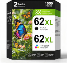 62XL Ink Cartridge Replacement for 5660 5661 5663 5664 5665 7640 7643 7644 7645 picture