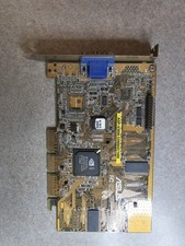 RARE ASUS AGP-V3800/16M PURE NVIDIA RIVA TNT2 16 MB AGP VGA CARD VGA ONLY MXB77 picture