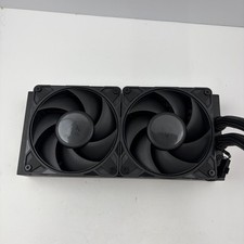 Arctic Liquid CPU Cooler 240mm Radiator 2x120mm Fans Black Copper AIO OPEN BOX picture