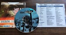Vintage MAC Software CD - MacAddict Aug 2002 games, audio apps utilities tools picture