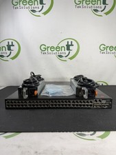 Dell EMC N3048EP-ON 48-Port 1GbE PoE+ 2x10GbE SFP+ Switch w/ 2x 1100W PSU - READ picture