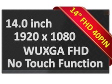 Dell PN JN7TT 0JN7TT BOE NV140FHM-T02 laptop LED LCD Screen - No touch Function picture