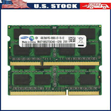 For Samsung 2X 4GB PC3-8500S DDR3-1066MHz 204Pin Laptop Memory SODIMM RAM Stick picture
