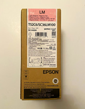 Epson T52C6 SC36LM100 Genuine/Original Inkjet Ink Cartridge, Light Magenta, 1L picture