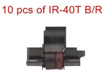 10 ink roller ribbon for Casio calculator HR100TM FR2600 FR2650A FR520 IR40T B/R picture