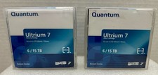 x2 Quantum Ultrium 7 Data Cartridge 6/15 TB For LTO Ultrium 7 Drives MR-L7MQN-01 picture