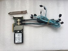 LSI00202 Megaraid SAS 9260-8i RAID controller+SFF-8087 to (4) 7-Pin SATA cables picture