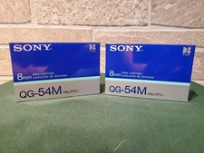 (2) Sony QG 54M 8MM Data Cartridge in New Sealed Condition.  Lot of 2  picture