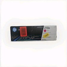 HP 210a Genuine LaserJet Toner Cartridge W2103A - Magenta, Sealed, Damaged Box picture