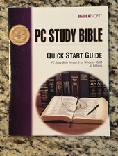 PC Study Bible New Reference Library Version 3 By BibleSoft Vintage Windows picture