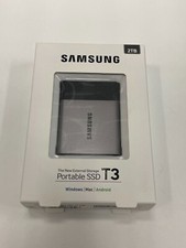 New Samsung T3 Portable External Drives SSD 2TB USB 3.1 MU-PT2T0B/AM picture