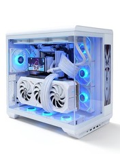 BlazingTech GAMING PC RTX 50T0 TI Ryzen 7 9800X3D 32GB DDR5 2TB AIO LCD RGB picture
