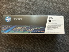 CF210A Genuine HP Laserjet 131a Black CF210A Toner Cartridge New in Sealed Box picture
