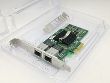 Intel Pro/1000 Dual PORT GIGABIT ETHERNET PCIe NIC Card EXPI9402PT NC360T 82571- picture