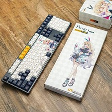 Mechkeys x Z Review Rinko Touch Cherry Profile Anime Keyboard Caps, 156 Key Caps picture