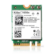 Killer 1650X TKNXX AX200MGW Wi-Fi 6 2.4Gbps Dual Band Bluetooth 5.1 NGFF card picture