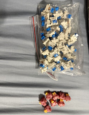 Mechanical 61 Clicky Key Switches - White, Blue & 8 Pink silent Colors picture