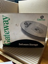 Vintage Gateway PC Software Binder 30+ CDs Games Print Shop Works 95/98 picture