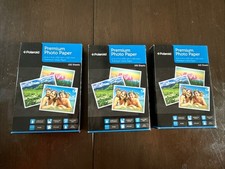 Lot of 3 Polaroid Premium Photo Paper 6X4 In. Premium Gloss Paper 100 Sheets New picture