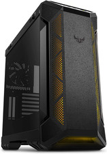 TUF Gaming GT501 Mid-Tower Gaming Case, EATX Support, Pre-Installed 4 Case Fans, picture