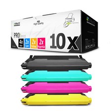 10x Compatible Samsung CLX 3300 3305 Laser Toner Cartridge CMYK CLT-P406C picture