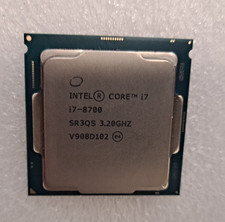 Intel Core i7-8700 (SR3QS) - 3.2 GHz 6-Core 12MB Cache Socket 1151 CPU picture