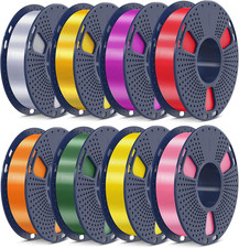 3D Printer Filament Bundle, PLA+ Silk Filament Multicolor 1.75Mm, Individually V picture
