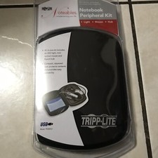 New Tripp Lite Noteables Notebook Peripheral Kit Light Mouse Hub Laptop USB picture