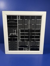 OOAK 1957 IBM 650 Control Panel – Armstrong Cork Co. Provenance – Rare, Framed picture