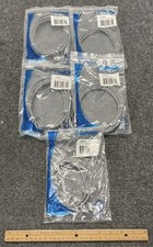 Lot of 5 CablesToGo 3FT & 7FT CAT5E Assembled Ethernet Cable - Grey - Open Box - picture