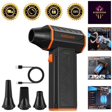 Compact 100000 RPM Electric Air Duster with Adjustable Speeds & Type-C Charging picture