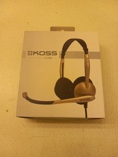 KOSS CS100 On-Ear Communication USB Headset MS Teams Meeting NEW picture