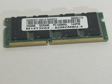 256MB PC100 SDRAM 144-pin SO-DIMM 100MHz LAPTOP MEMORY - M14T3264 - B2MCMBU picture